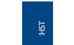 Hydro System Treatment (HST) S.r.l Products- Brochure