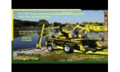 Weedoo Boats Lake Rakes Harvester & Water Weed Conveyor - Video