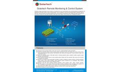 Solartech - Model DM-BR Series - Data Monitor - Brochure