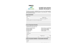 Geoweb Earth Retention Request for Project Evaluation