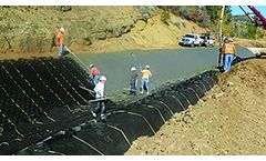 Presto GEOWEB - Channel Linings slope for Erosion Control