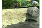Installing a Geotextile Below a Geocell - Video