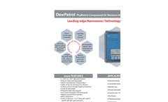 PhyMetrix - Model DewPatrol - Compressed Air Moisture Analyzer Brochure