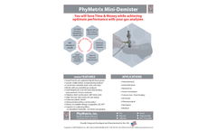 PhyMetrix - Model MD - Mini Demister Brochure