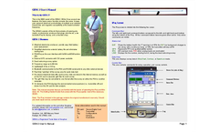 Geophex - Model GEM-2 Ski - Handheld Geophysical Research Instrument - Manual