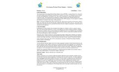 Developing Wetland Water Budgets - Syllabus