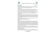 Basic Botany for Wetland Assessment - Syllabus