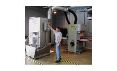 Hydrotron - Model HWF Series - Ducted Wet Type Dust Collector