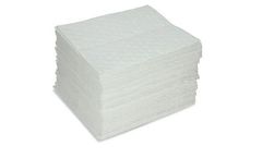 Aabaco - Model 039-OHW-E - Only White Absorbent Pads - Dimpled Heavy Weight Pads – 15”X 18” (100/Bale)