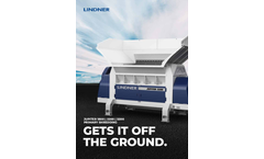 Lindner Jupiter - Model 1800 / 2200 / 3200 - Single-Shaft Primary Shredder - Brochure