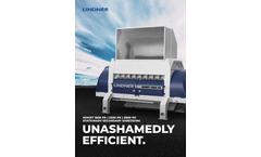 Lindner Komet - Model 1800 PK / 2200 PK / 2800 PK - Secondary Shredder System  -Brochure