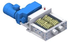 Moco - Model AZ 9F - Up to 3 M³/H - - Two-Shaft Shredders