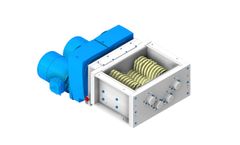 Moco - Model AZ 10 - Up to 3 M³/H - Four-Shaft Shredders