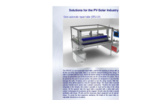 SRU-U1 - Semi-Automatic Repair Unit - Brochure