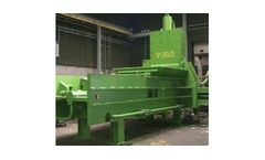 High Speed Scrap Baler