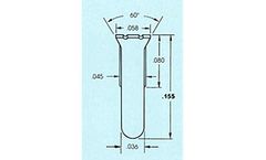Omni-Tact - Model 544419 - Mini-Series Ribbed Low Profile 3 Tyne/0.155 Length Sockets