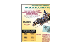 Haskel - 5000 psi - Booster Pump Brochure