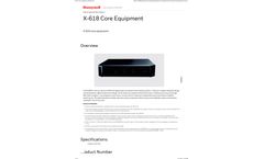 Notifier - Model X-618 - Digital Public /Fire Broadcast Systems -Brochure