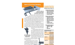 Stack and Fume Hood Sampling - Brochure