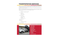 Transportation- Brochure