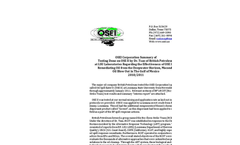 OSEI Summary of BP Testing - Brochure