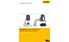 Polytec - Model TopMap Micro.View + - Optical Surface Profiler - Brochure