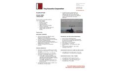 Sport Facility Troy Spec Sheet