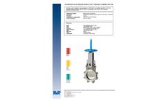 Humes - Knife Gate Valves - Brochure