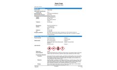 Deep Creep - Cleaner for Shop & Household Use  - Brochure