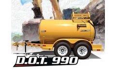 TBC - Model DOT 990 - Diesel Fuel Trailers