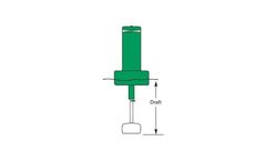 Rolyan - Model B2413ULG - X-Tra Heavy Duty Large Green Channel Markers