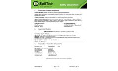 100% Polypropylene Absorbents - Safety Data Sheet (SDS)