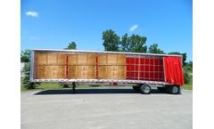 EAST - Model 8-Inch - Narrow Neck Aluminum Flatbed Trailer
