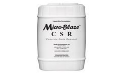Micro-Blaze - Concrete Stain Remover (CSR)