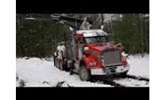 Rotobec Elite loader working hard in the northern USA! Featuring @cotontop3 ! #Rotobec logloader  Video