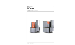 Guntamatic Heiztechnik - Model Biocom 75 - 100 kW - Pellet Heating System- Brochure