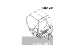 Model TV40 - Vacuum/Sweeper Brochure