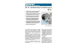 BHV - TSP-M - Submersible Sensor for Wastewater Level Measurement - Brochure