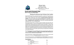 Hydro Safe VG-46FR and 68FR (Fire Resistant) pdf