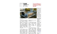 Vacuum Pump & Blower Packages For Natural Gas Service Brochure