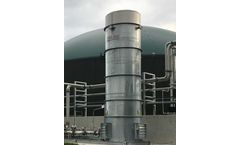 Uniflare - Model UFU10 Range - Power Generation/Utilisation Flare Stack