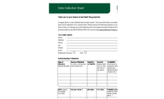 Data Collection Sheet Brochure