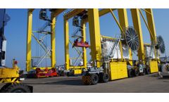 Cavotec - Model E-RTG - Automatic Connection Maximises Crane