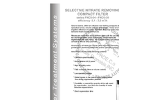 Nitrates Removal Filters Brochure