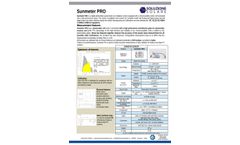 Sunmeter - Model Pro - Photovoltaic Pyranometer - Brochure