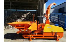 Skorpion - Model 350 EBG - Stationary Drum Chipper