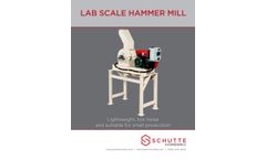 Schutte - Model W Series - Laboratory Scale Hammer Mill - Brochure