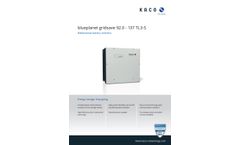 Kaco - Model Blueplanet Gridsave 92.0 - 137 TL3-S - Bidirectional Battery Inverter - Brochure