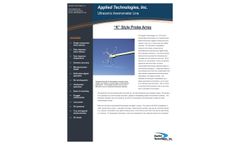 ATI - Model K Style Probe - SATI Series - Ultrasonic Anemometer - Datasheet