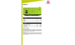 Pramac - Model GSW815P - Heavy-Duty Diesel Generator - Datasheet